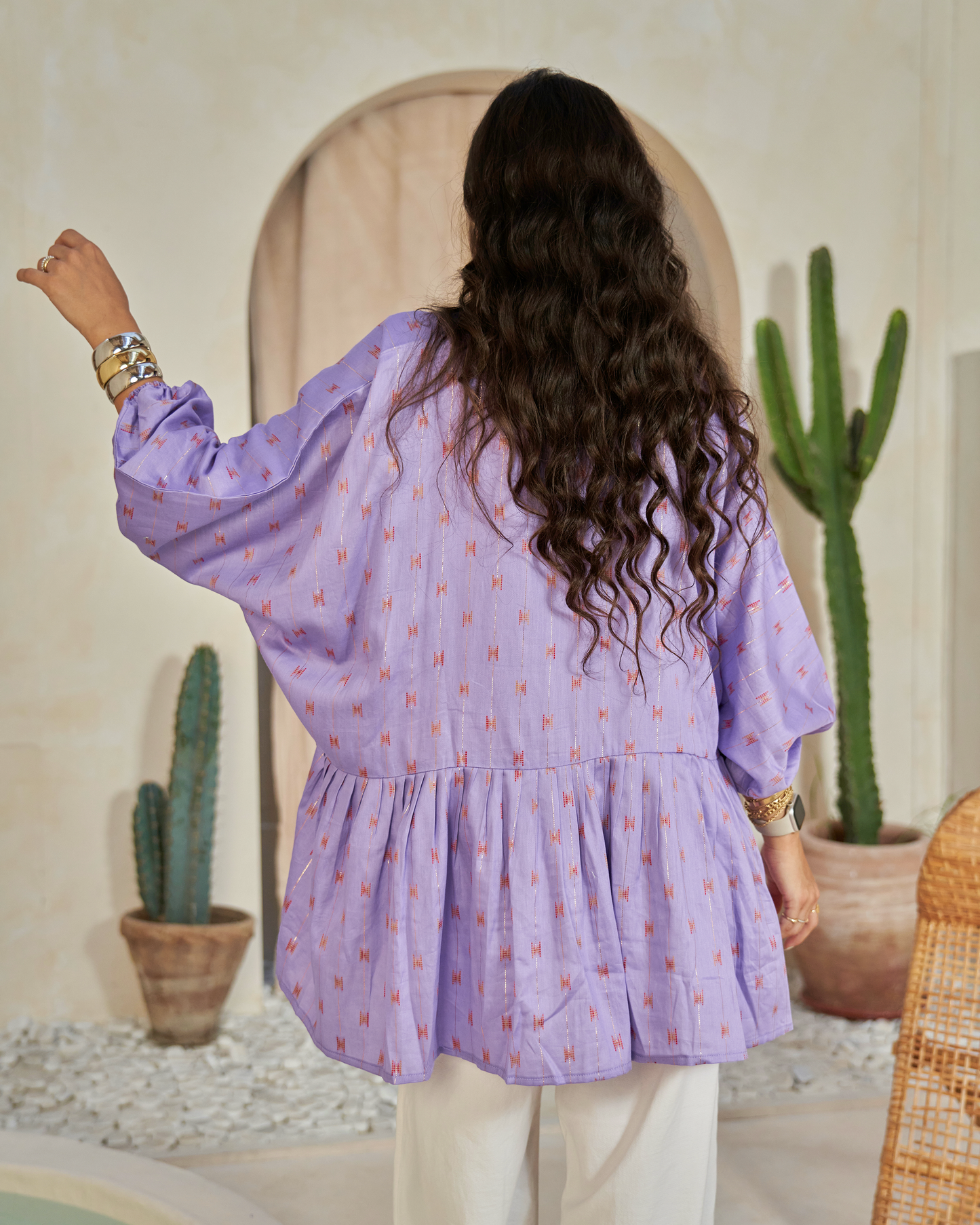 Lavender Breeze Overshirt