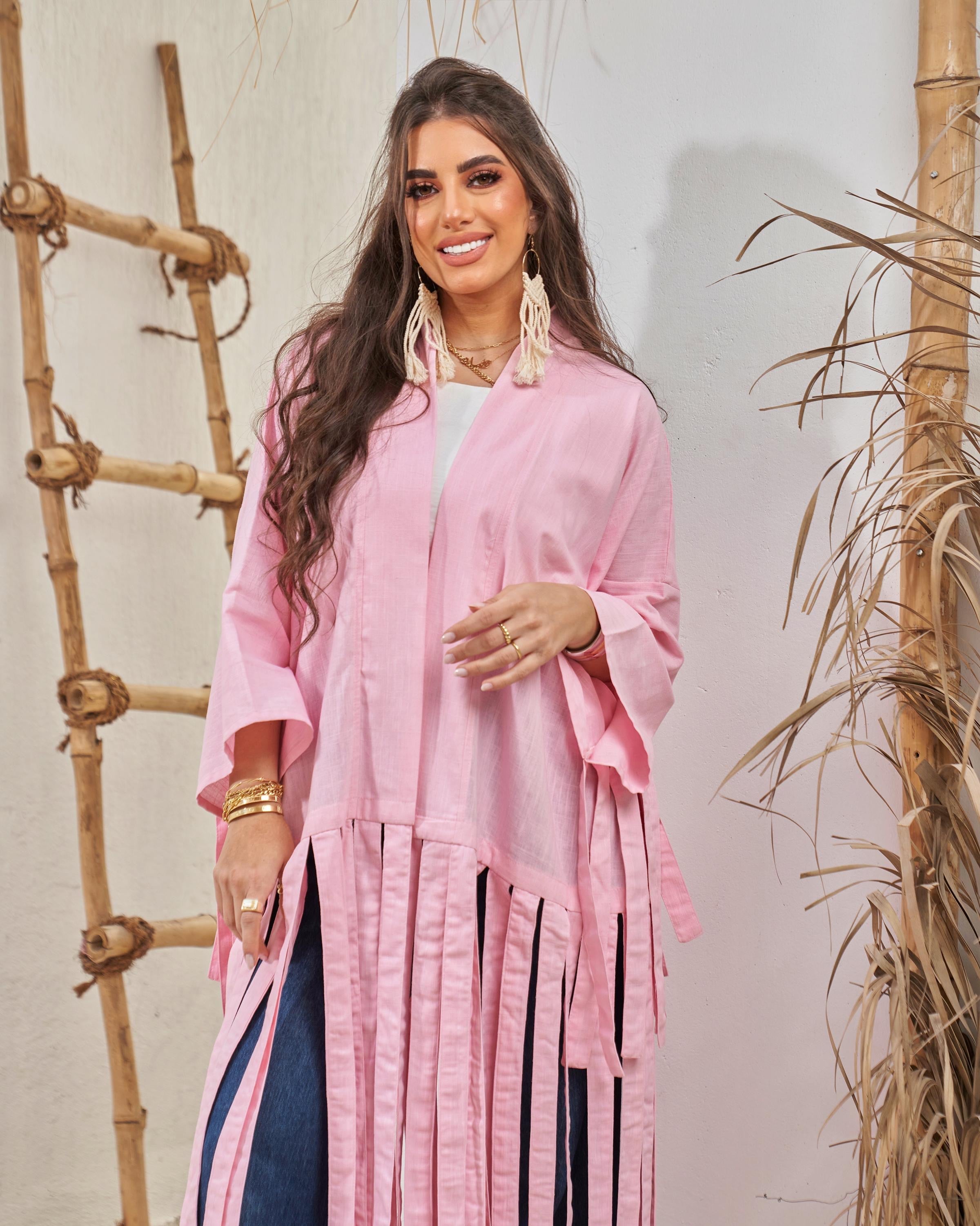 Rose Fluffy Cardigan