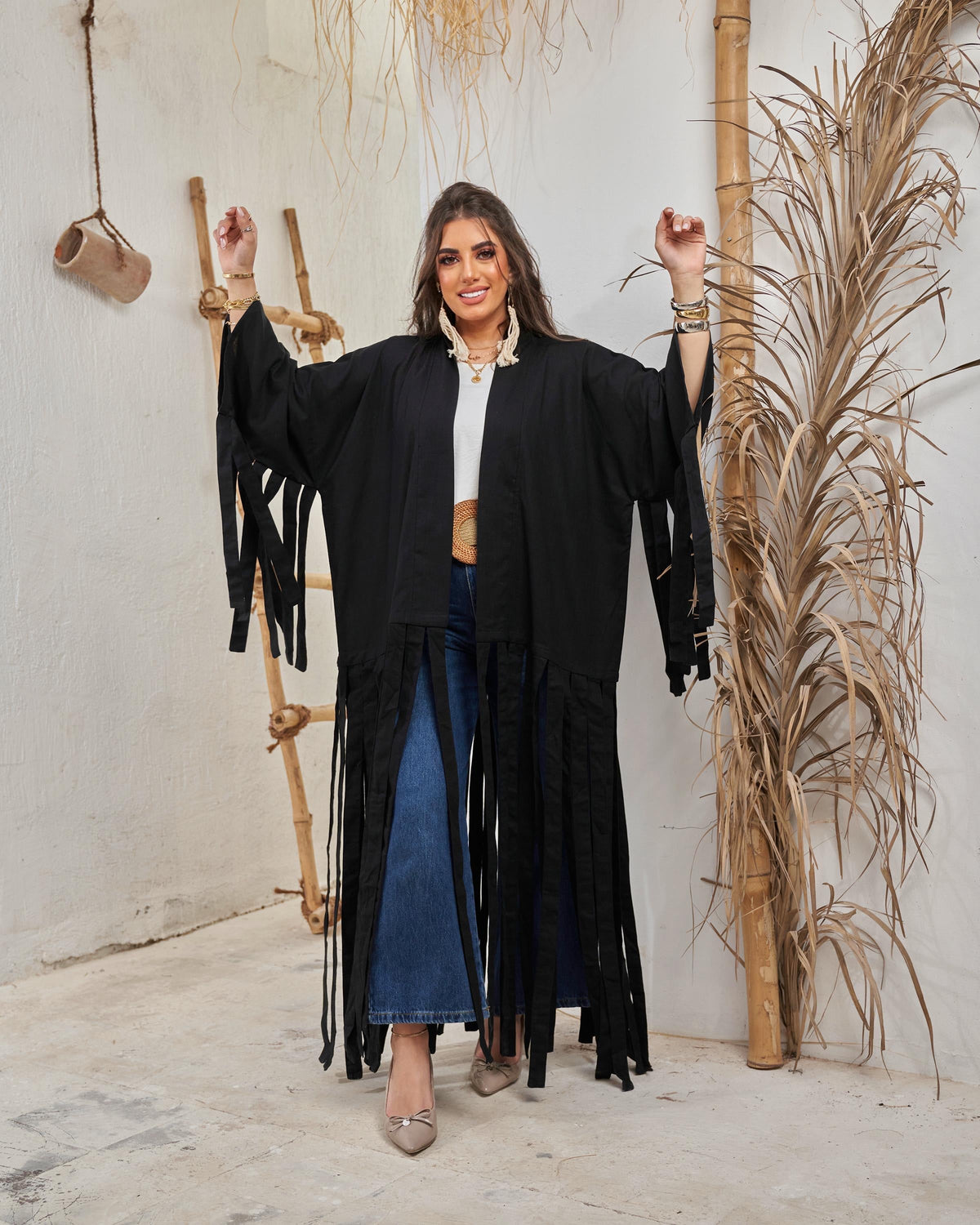 كارديجان أسود رقيق