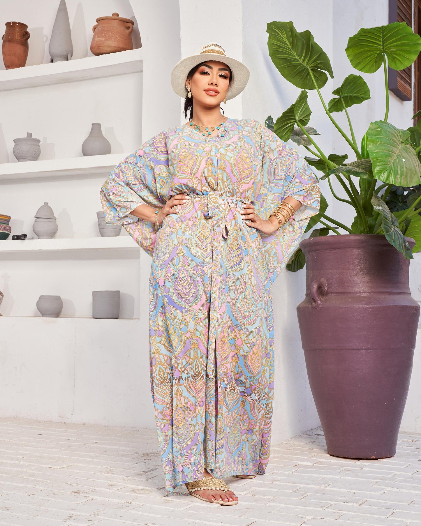 Aqua Mermaid Jumpsuit