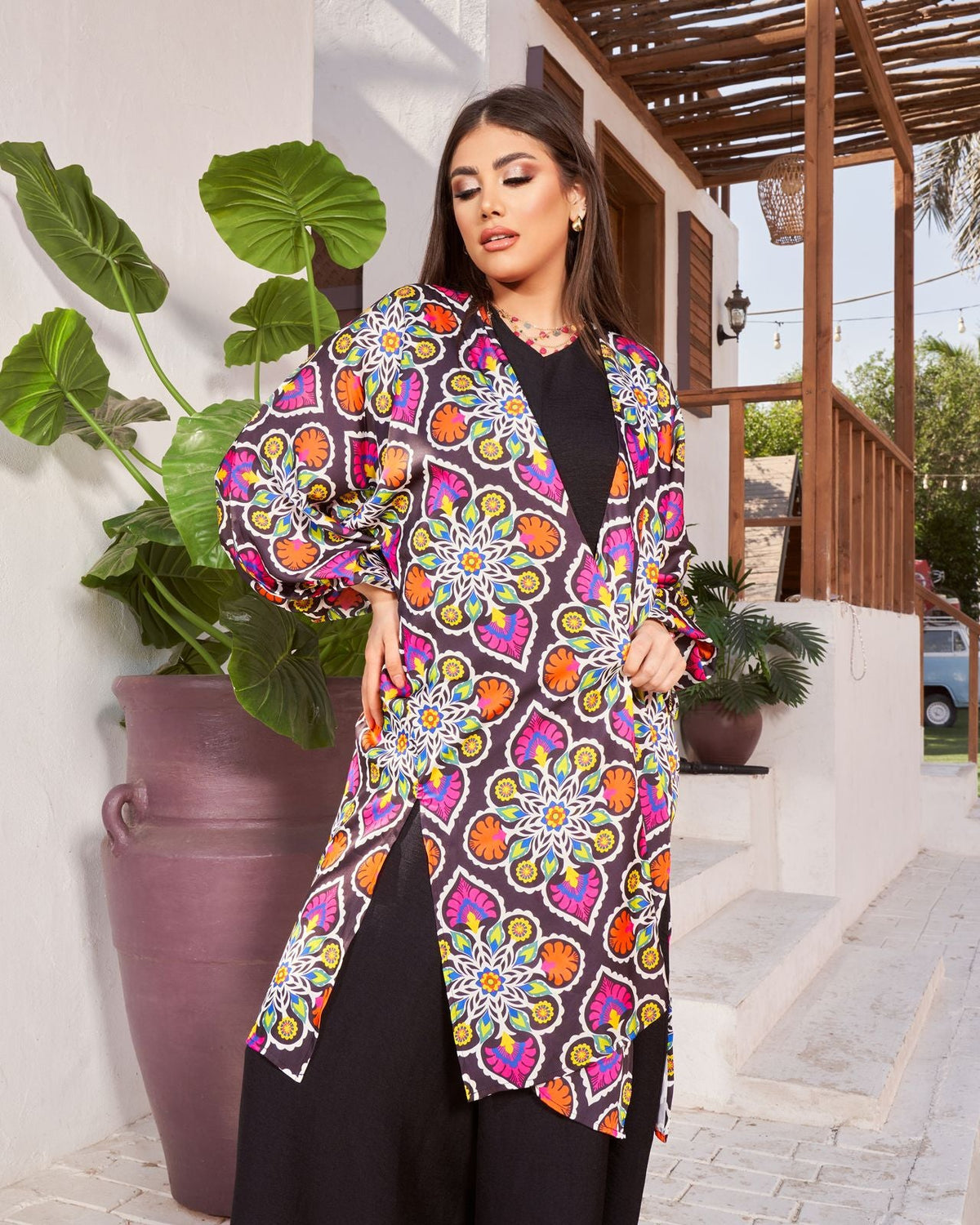 Flushi Silk Cardigan