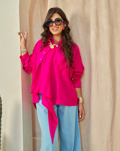 The Infinite Fit Shirt (Fuchsia)