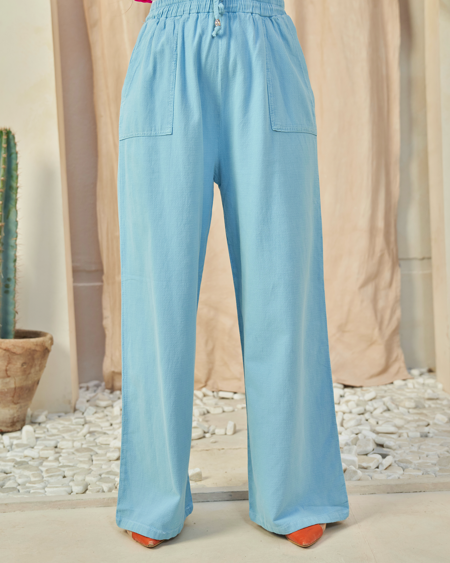 The All-Day Flow Pants (Baby Blue)
