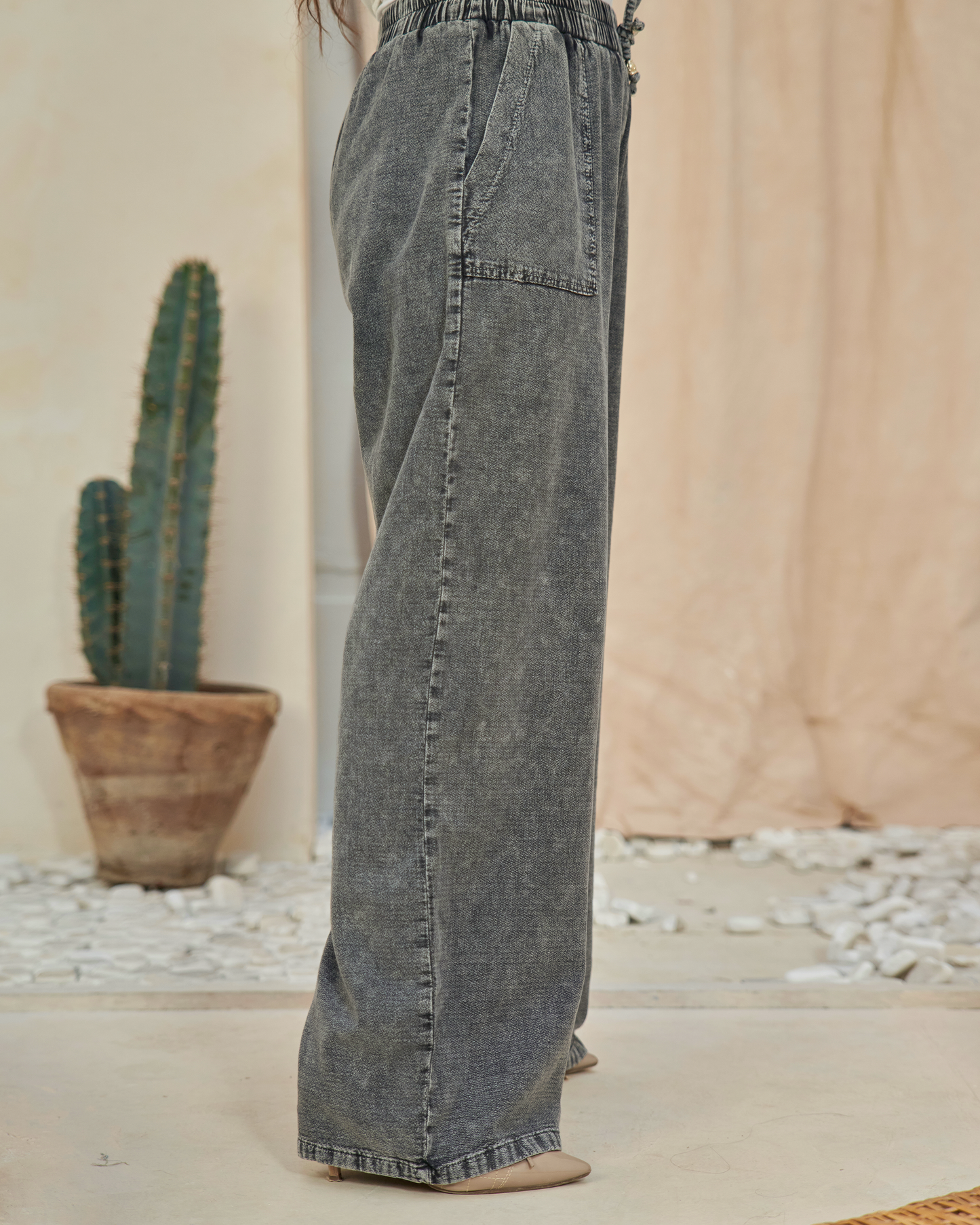The All-Day Flow Pants (Grey)
