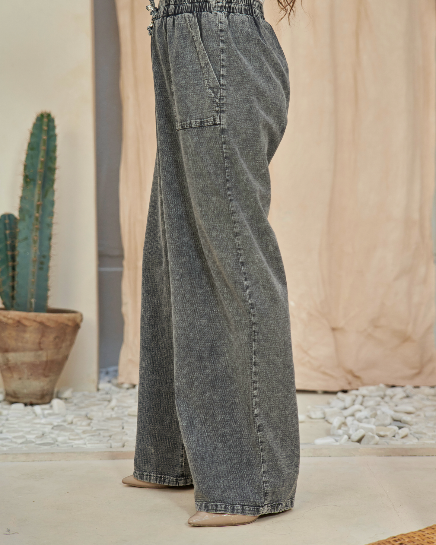 The All-Day Flow Pants (Grey)