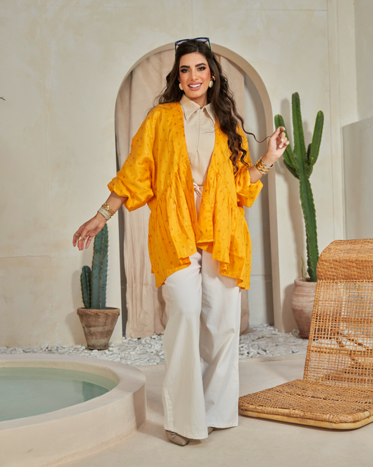 Yellow Breeze Overshirt