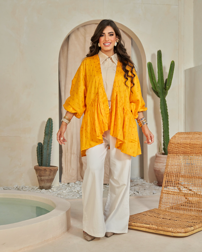 Yellow Breeze Overshirt