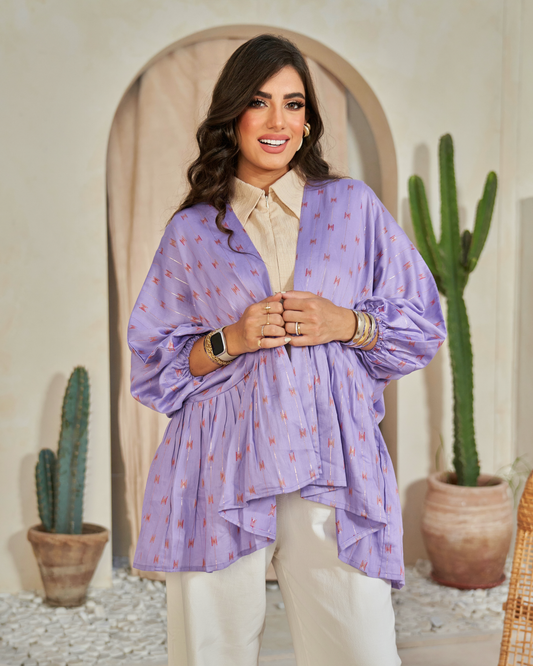 Lavender Breeze Overshirt