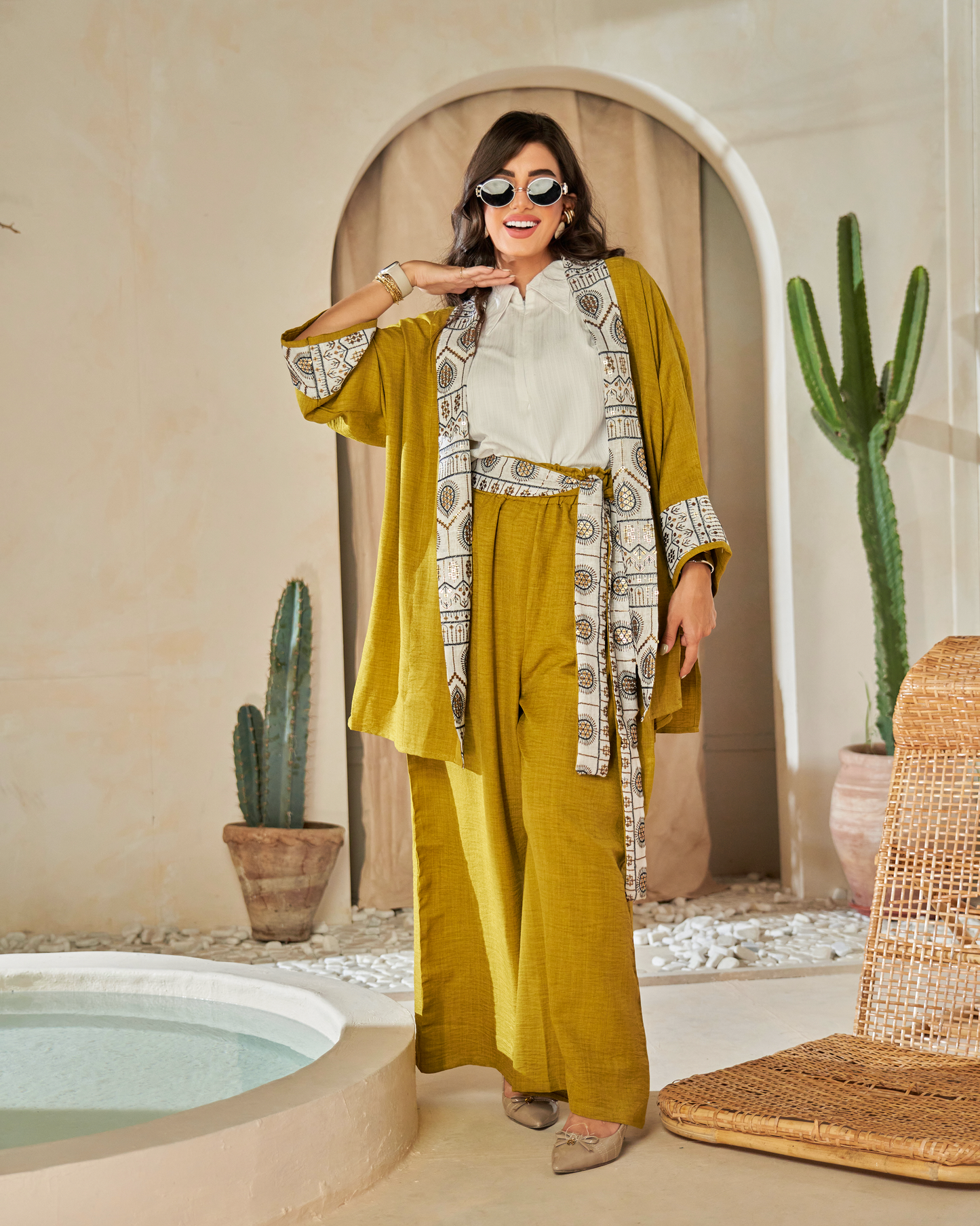 Mustard Glow Two-Piece