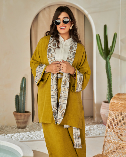 Mustard Glow Two-Piece
