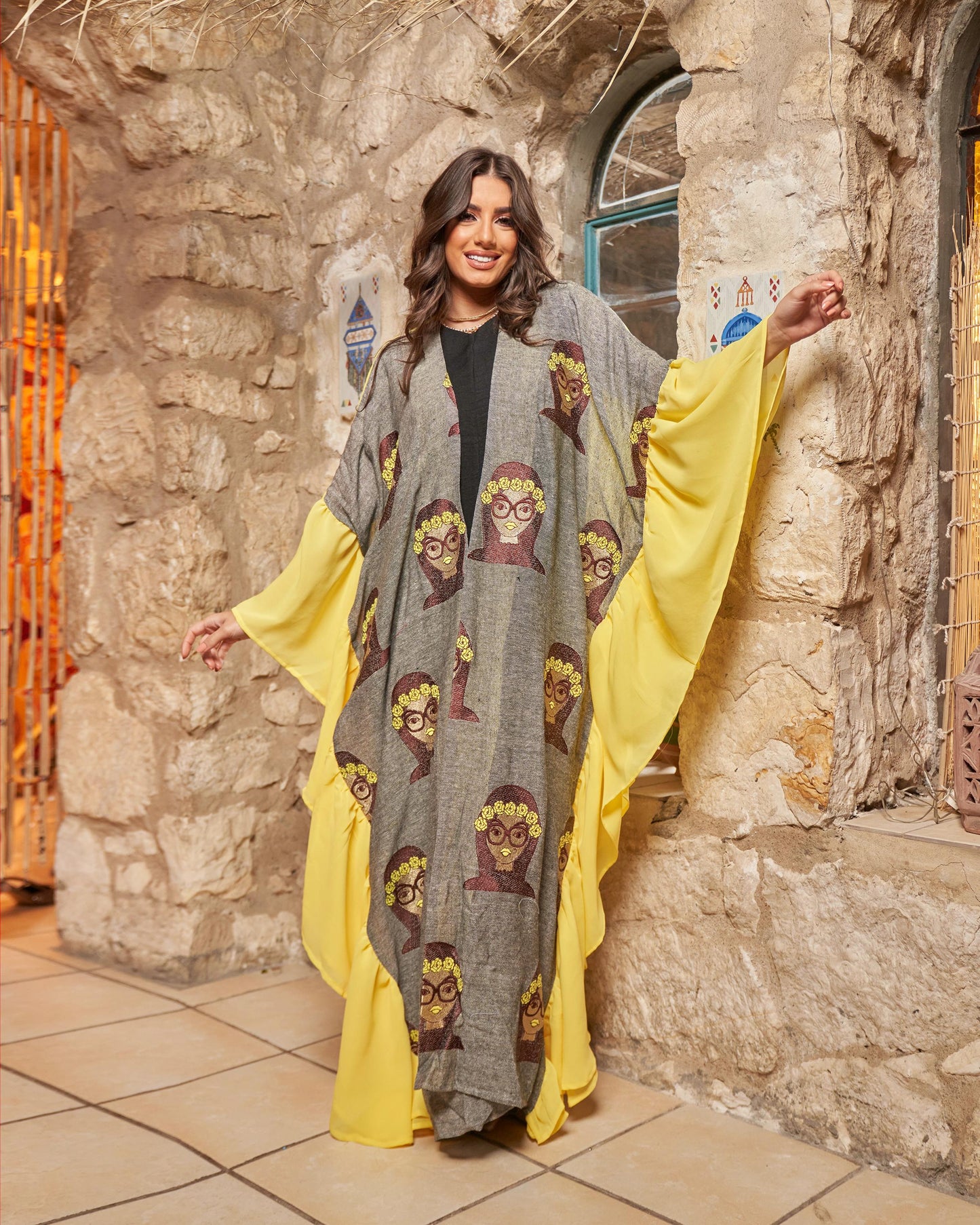 The Muse Pop-Art Abaya